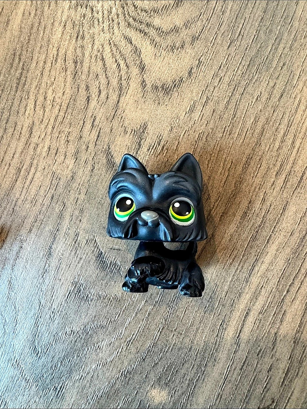 Hasbro Littlest Pet Shop #315 Black Scottish Terrier Action Figure